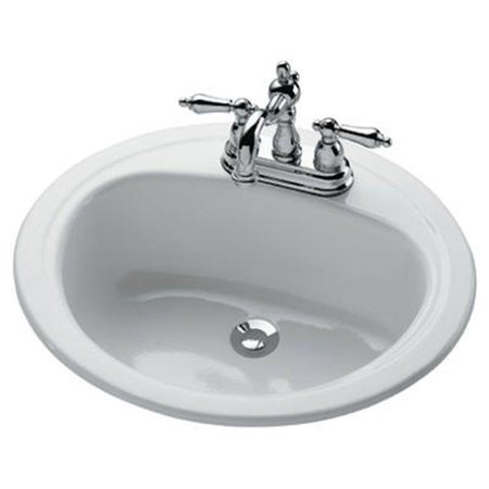 BOOTZ INDUSTRIES Bootz Industries 114908 20 x 17 in. Oval Lavatory Sink - White 114908